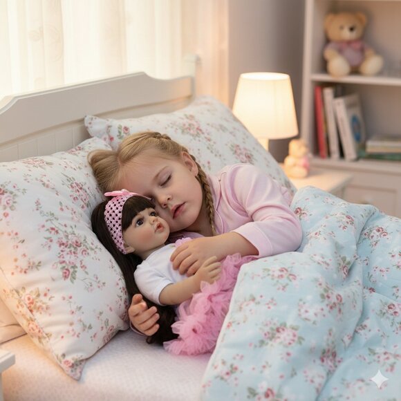 55 cm Babylistic Soft Silicone Vinyl Talking Reborn Doll very realistic - Picture 8 of 8